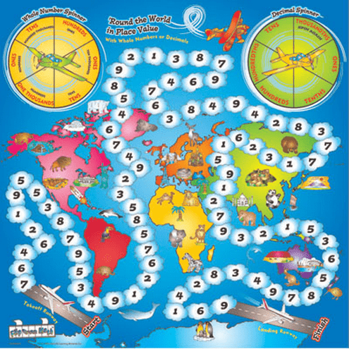 Coperta Round the World in Place Value