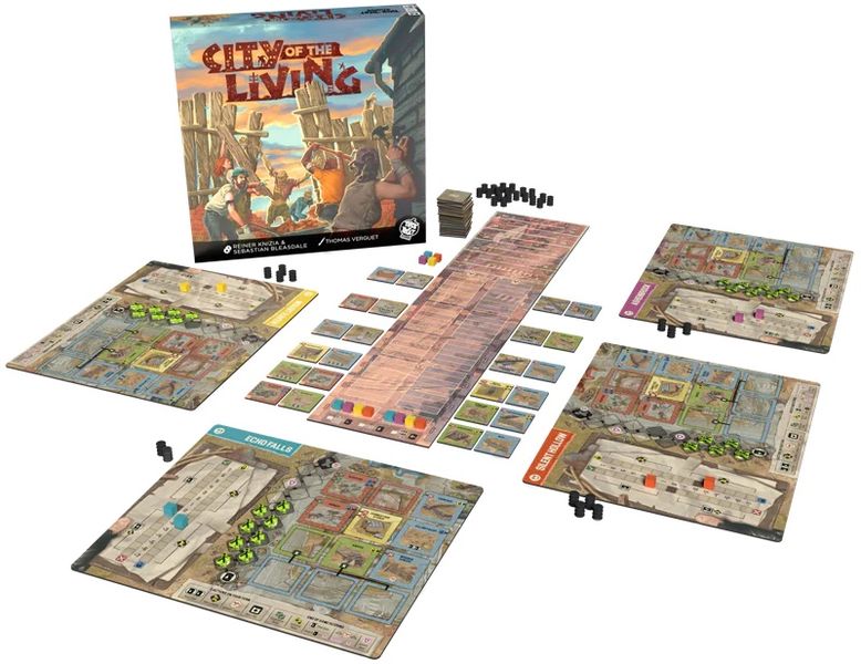 City of the Living, Trick or Treat Studios, 2024 — box and components