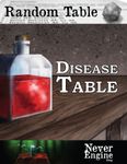 RPG Item: Random Table: Disease Table