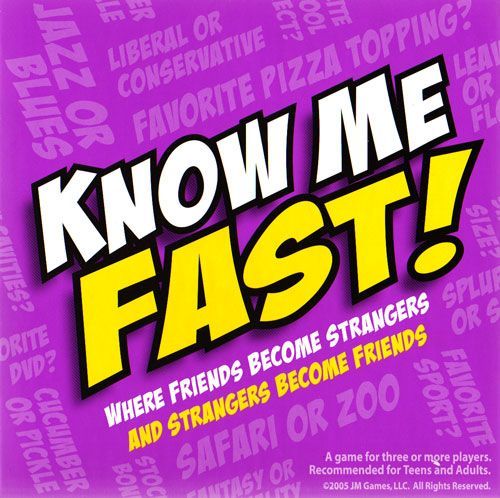 Know Me Fast! cover art