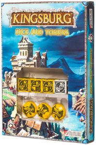 Kingsburg: Dice and Tokens (Yellow) Cover Artwork