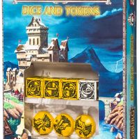 Kingsburg: Dice and Tokens (Yellow)