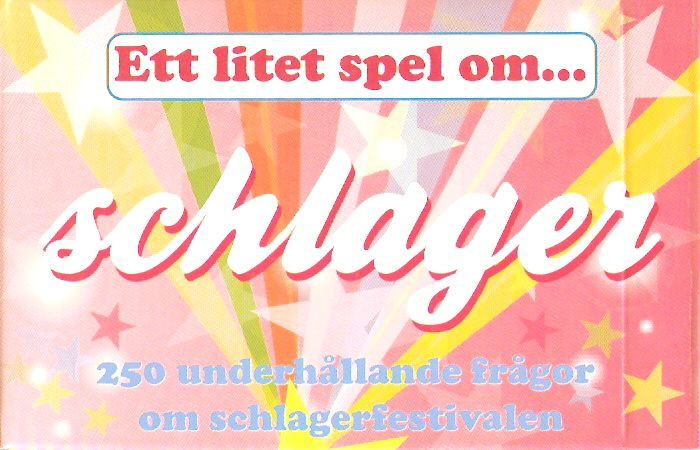 Ett litet spel om... schlager