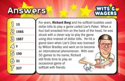 Wits & Wagers: Richard Borg Promo Card