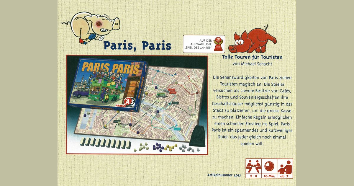 Indie Board Games EXD1 - Exodus Paris Nouveau