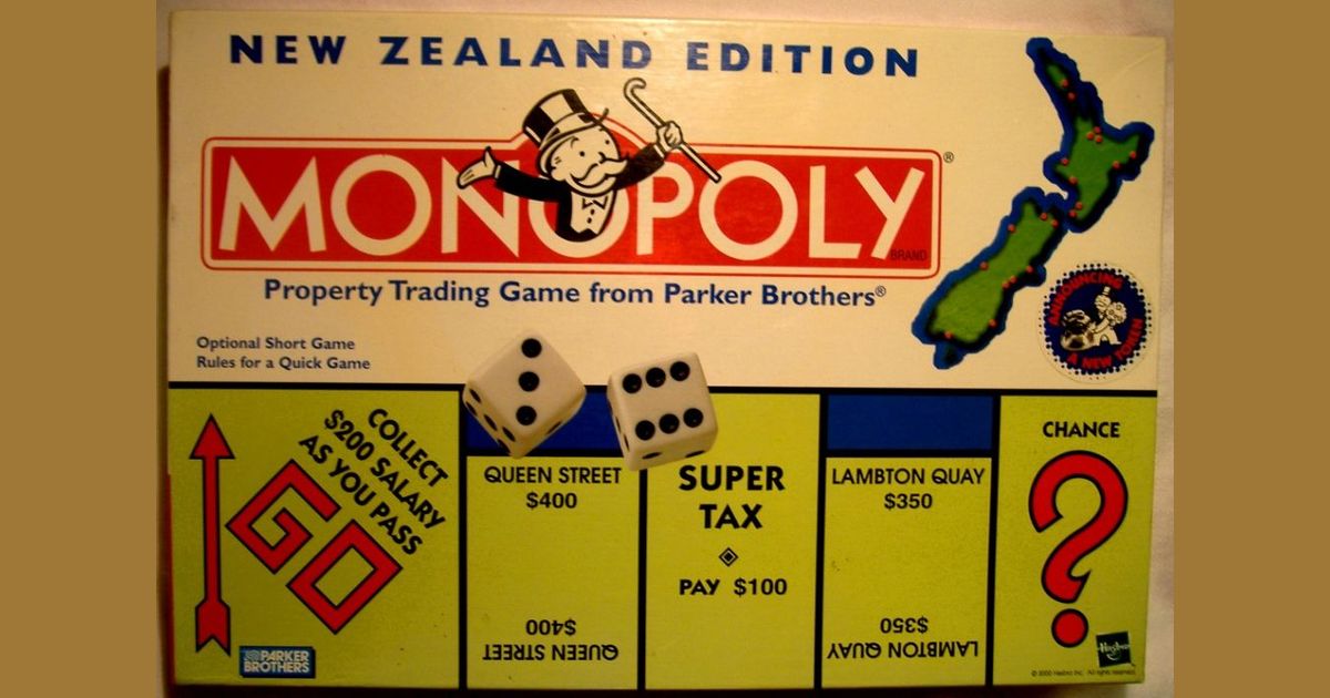 Monopoly New Zealand Board Game BoardGameGeek
