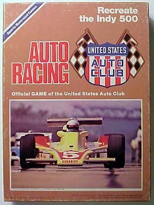 1979 #9520 Avalon Hill Sports Illustrated USAC Auto Racing Game 1986 Ed Indy 500 for sale online