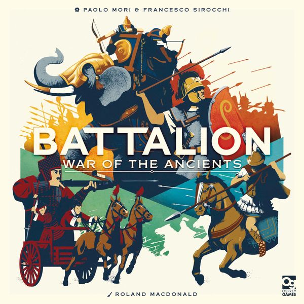 Battalion: War of the Ancients, Osprey Games, 2024 — front cover (image provided by the publisher)