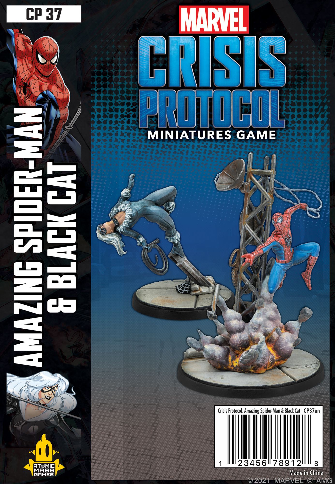Marvel: Crisis Protocol – Amazing Spider-Man & Black Cat cover art