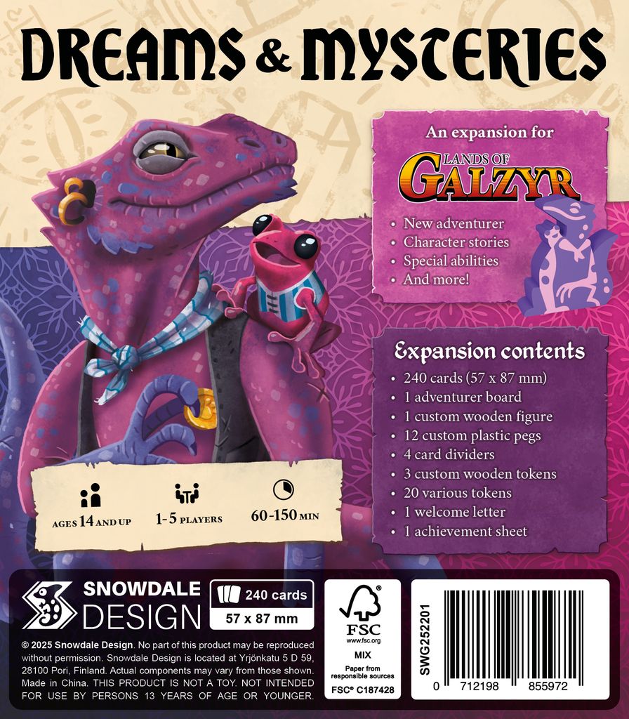 Illustration 9 de Lands of Galzyr: Dreams and Mysteries