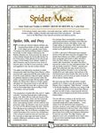 RPG Item: Uresia: Spider Meat