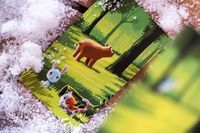 Foxy French version, Cat, Bear and Rabbit Forrest…