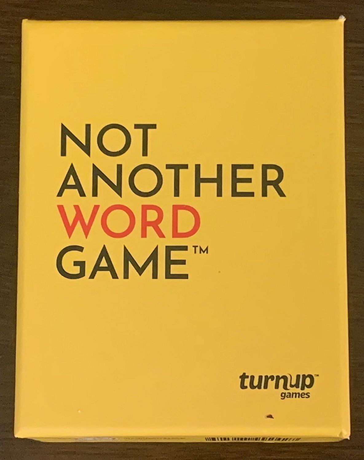 Not Another Word Game cover art