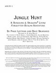 RPG Item: ADCP1-1: Jungle Hunt