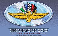 Video Game: Indianapolis 500: The Simulation