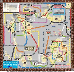 Scilly Isles (fan expansion for Ticket to Ride)