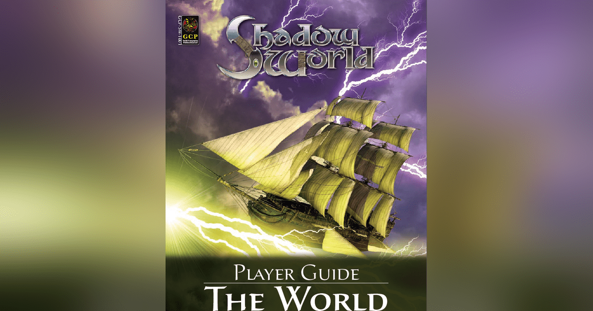 Shadow World Player Guide: The World | RPG Item | RPGGeek