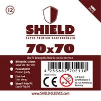 Shield 12 for 70x70mm Cards - Standard