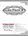 RPG Item: Clan Pack #1: The Outsiders