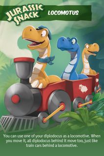 Jurassic Snack: Locomotus Promo Card