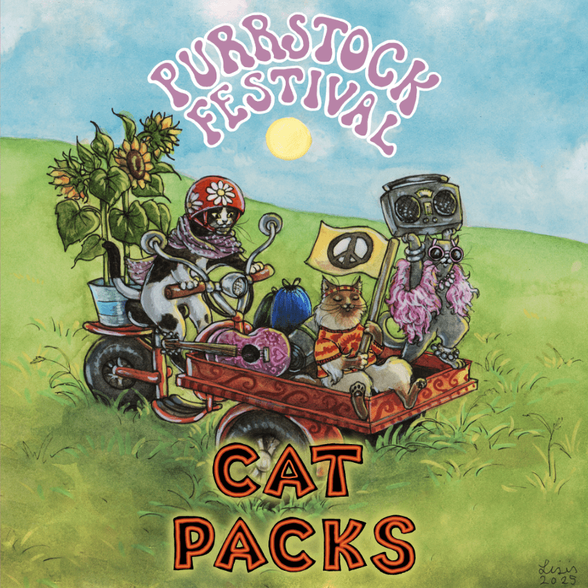 Cat Packs: Purrstock Festival