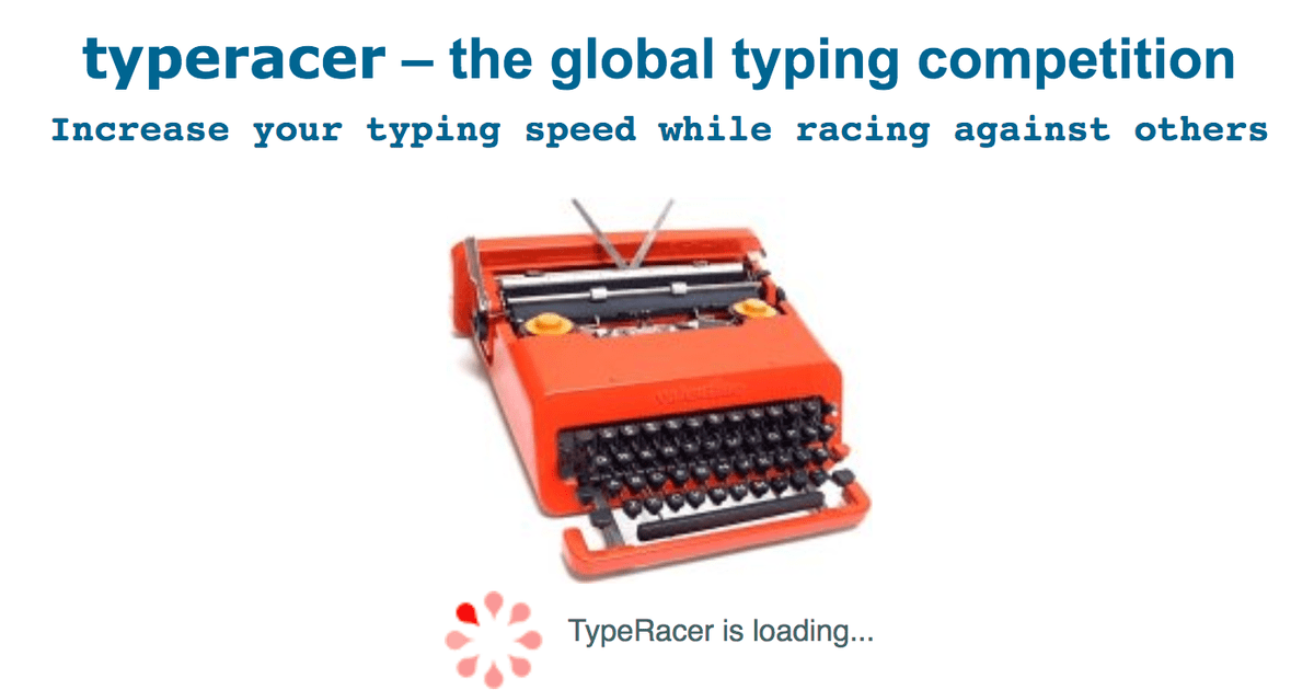 Type Racer, TypeRacer