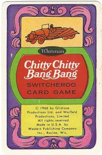 Chitty Chitty Bang Bang Switcheroo Card Game