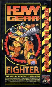 Heavy Gear Fighter Showdown In the Badlands Fighting Card Game Ianus 1994