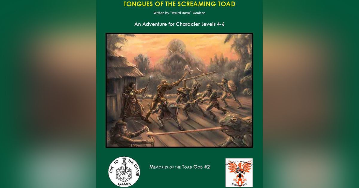 Memories of the Toad God #2: Tongues of the Screaming Toad (Swords ...