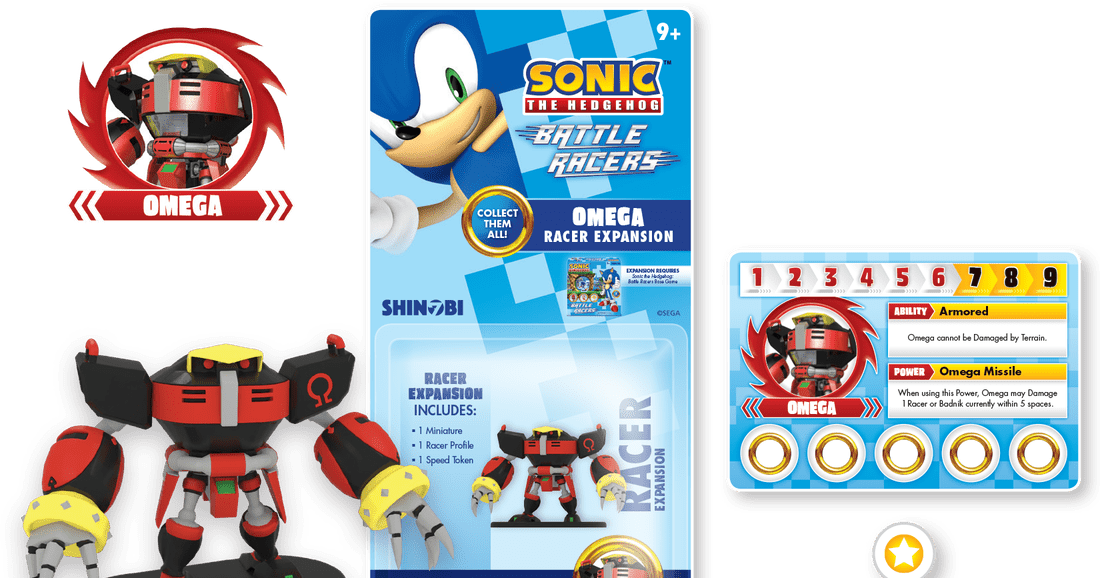 Sonic the Hedgehog: Battle Racers – Omega Racer Expansion | Board Game ...