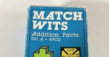 Match Wits Addition Facts | Board Game | BoardGameGeek