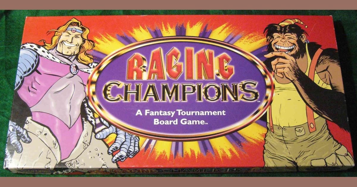 Raging Champions Board Game BoardGameGeek