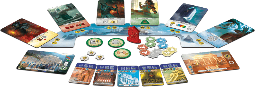 7 Wonders Duel: Pantheon at Tabletoys