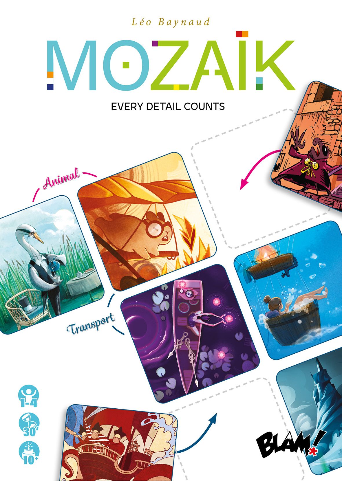 Boîte du jeu Mozaïk