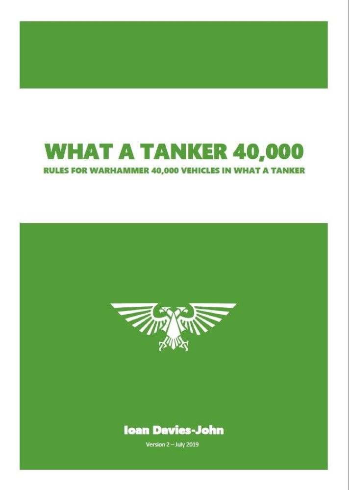 What a Tanker 40,000 (fan expansion for What a Tanker) box art