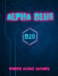 RPG Item: Alpha Blue D20