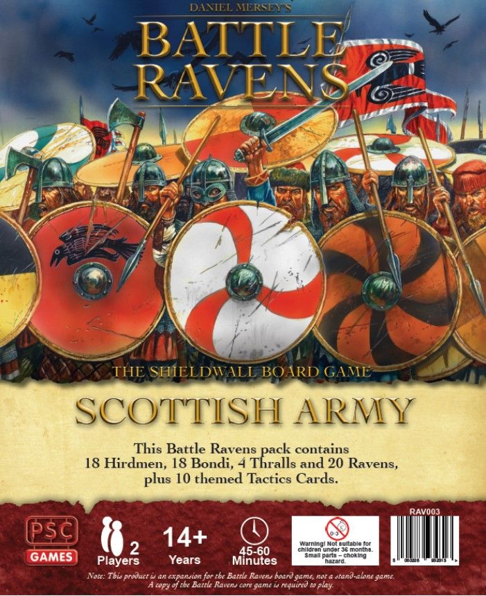 Coperta Battle Ravens: Scottish Army
