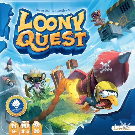 LOONY QUEST LOST CITY EXPANSION BOARD GAME BRAND NEW & SEALED 