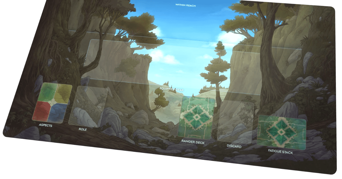 Earthborne Rangers: Ranger Playmat – Ravine | Board Game Accessory ...