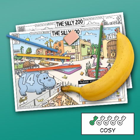 Cover art for Escape Page: The Silly Zoo
