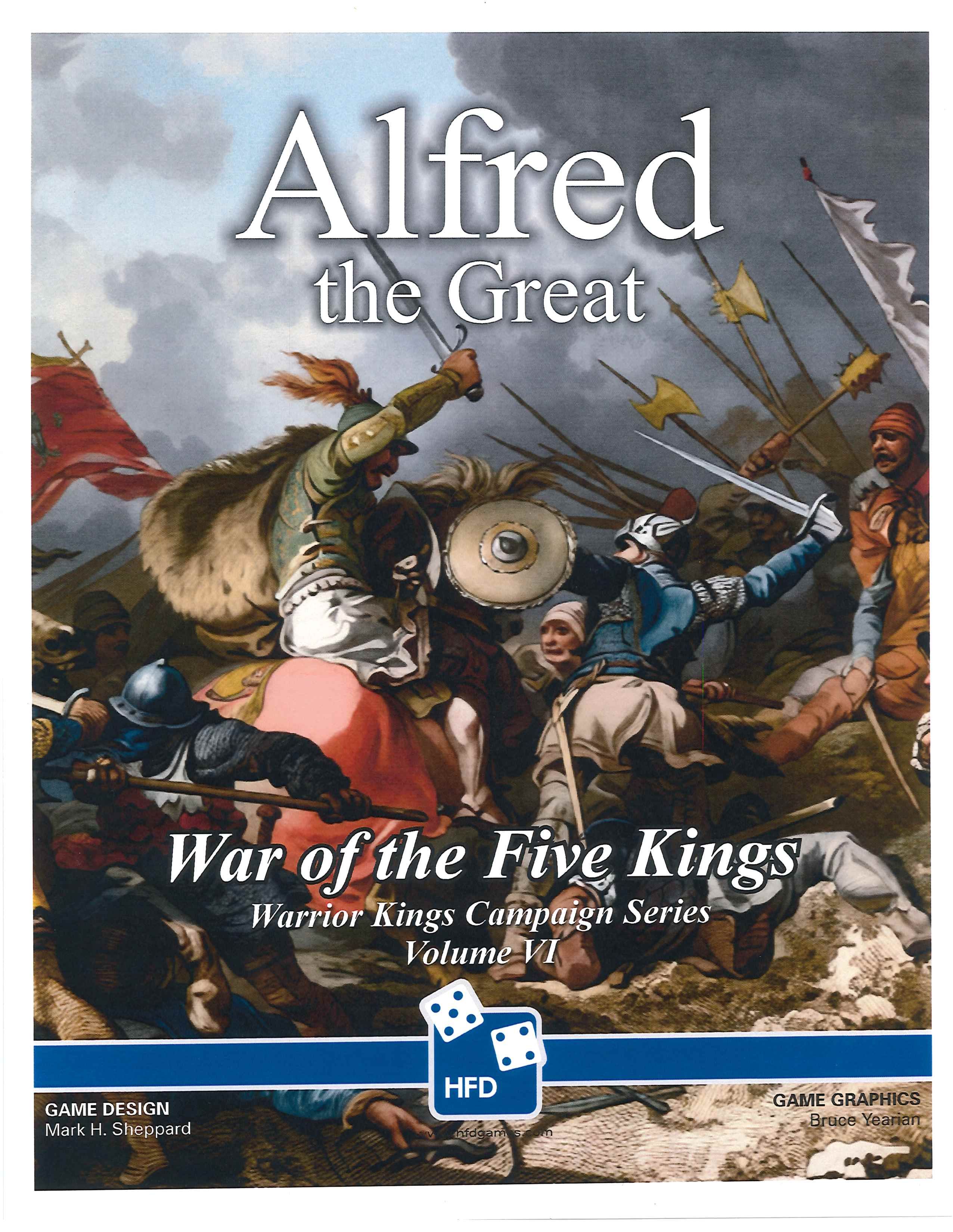 Alfred the Great vol. 6: The War of the Five Kings 892 AD cover