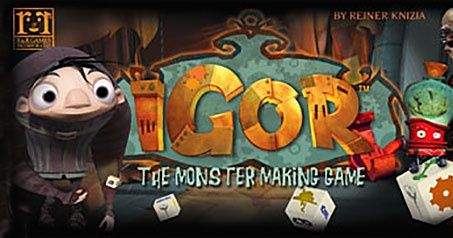 IGOR: The Monster Making Game, Board Game