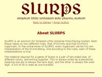RPG Item: SLURPS