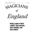 RPG Item: Magicians of England Core Rules