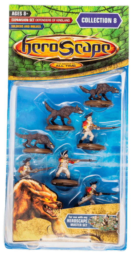 Heroscape: Defenders of Kinsland – Soldiers & Wolves Army Expansion