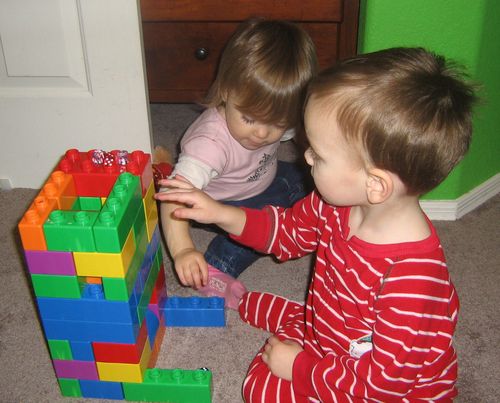 LEGO Dice Towers