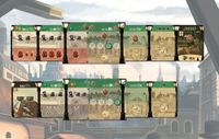 Arkwright: the card game - example of a player's…