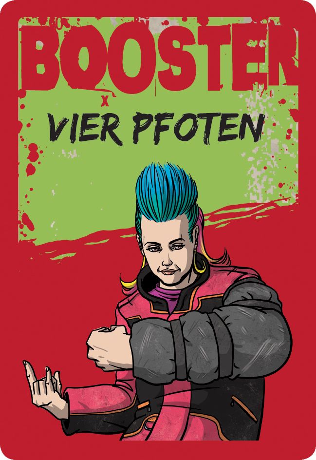 Totenstadt: Vier Pfoten Booster