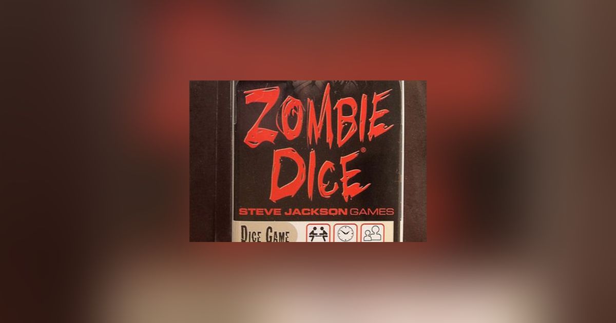 Zombie Dice | Board Game | BoardGameGeek