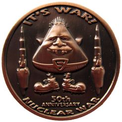 Nuclear War: Peace/War coin